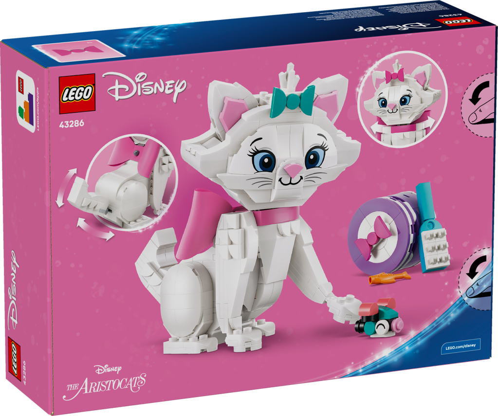 boîte LEGO Disney 43286 L’adorable Marie, Les Aristochats