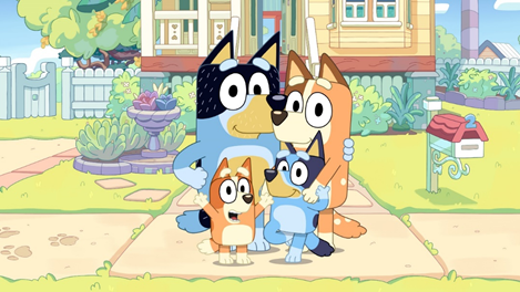 famille bluey