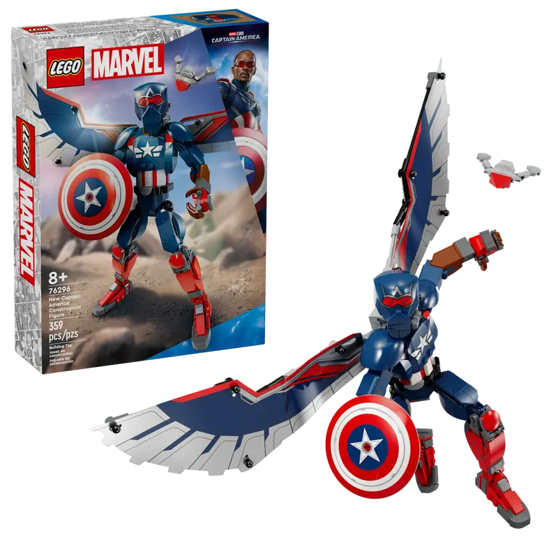 LEGO 76296 - La figurine du nouveau Captain America