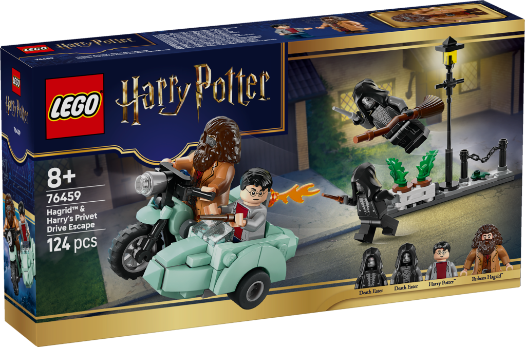 boîte LEGO Harry Potter 76459 Hagrid et Harry s’échappent de Privet Drive
