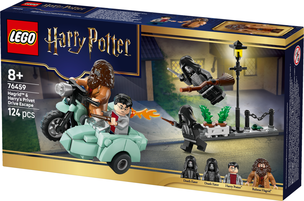 boîte LEGO Harry Potter 76459 Hagrid et Harry s’échappent de Privet Drive