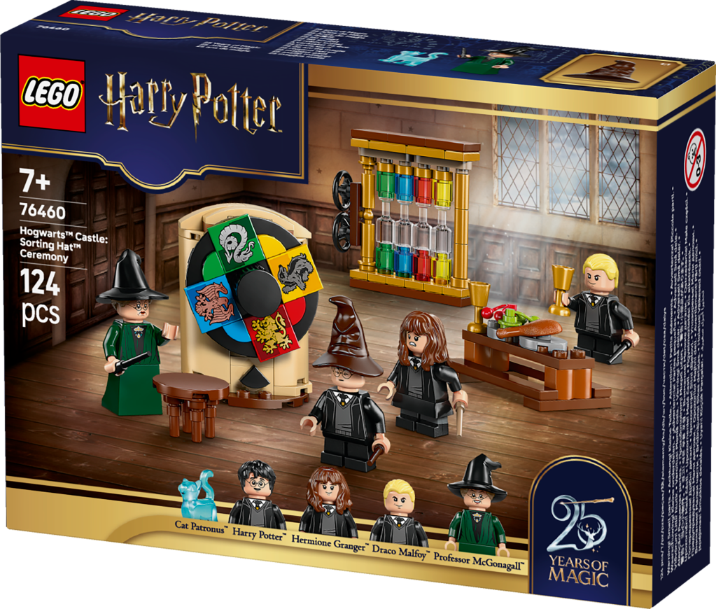 boîte LEGO Harry Potter 76460 La Cérémonie du Choixpeau magique
