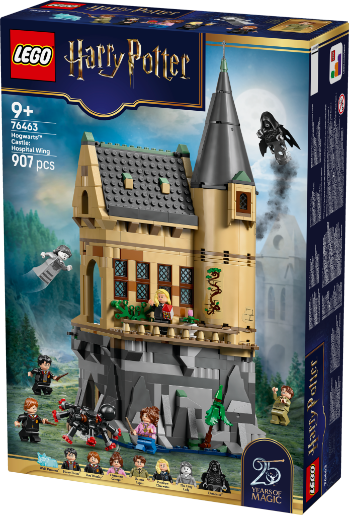 boîte LEGO Harry Potter 76463 Le Château de Poudlard : l’Infirmerie