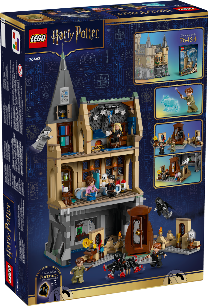 boîte LEGO Harry Potter 76463 Le Château de Poudlard : l’Infirmerie
