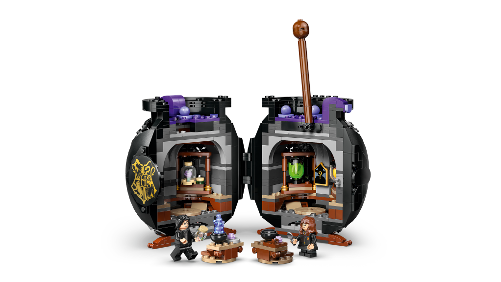 détails LEGO Harry Potter 76464 Le Chaudron : le cours de potions caché