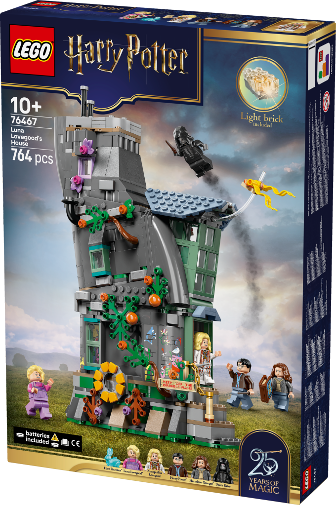 boîte LEGO Harry Potter 76467 La maison de Luna Lovegood