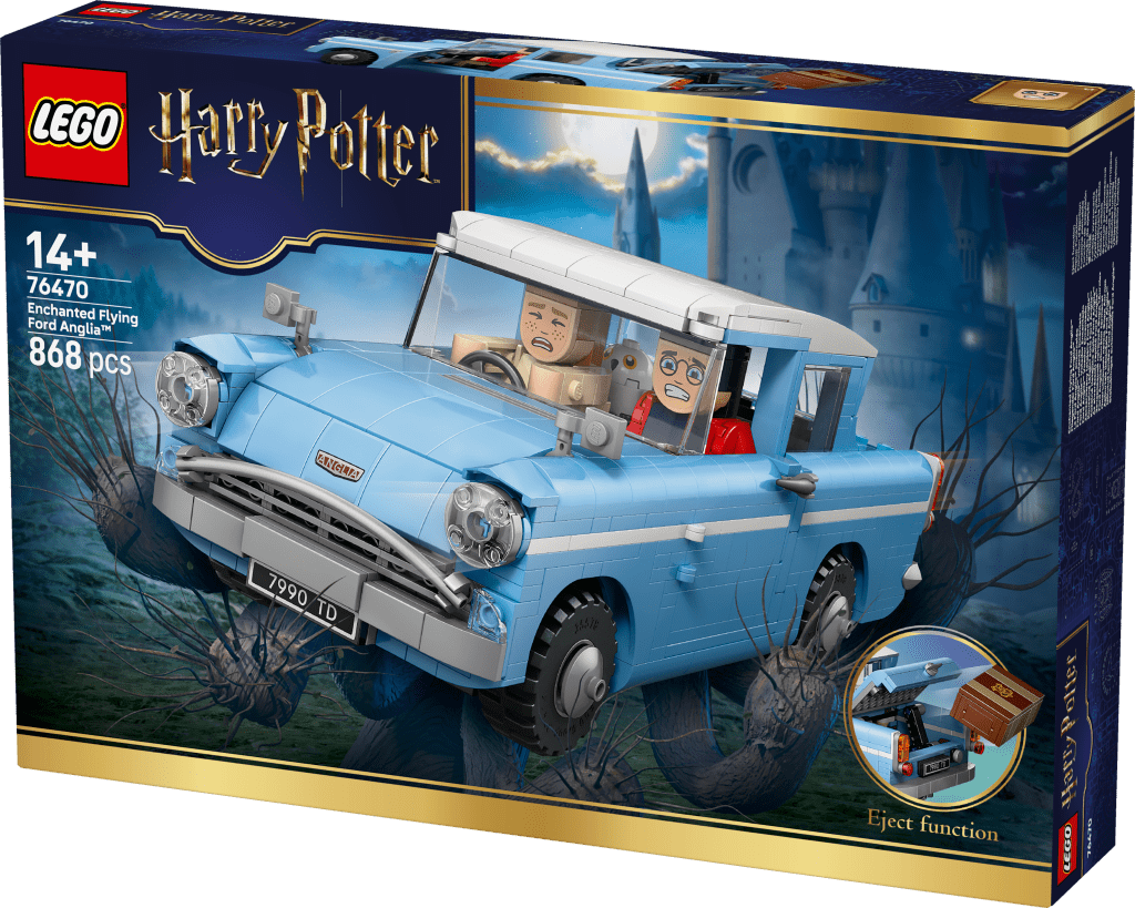 boîte LEGO Harry Potter 76470 La Ford Anglia ensorcelée