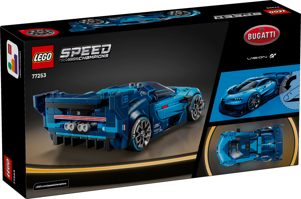 boîte LEGO Speed Champions 77253 Hypercar Bugatti Vision GT