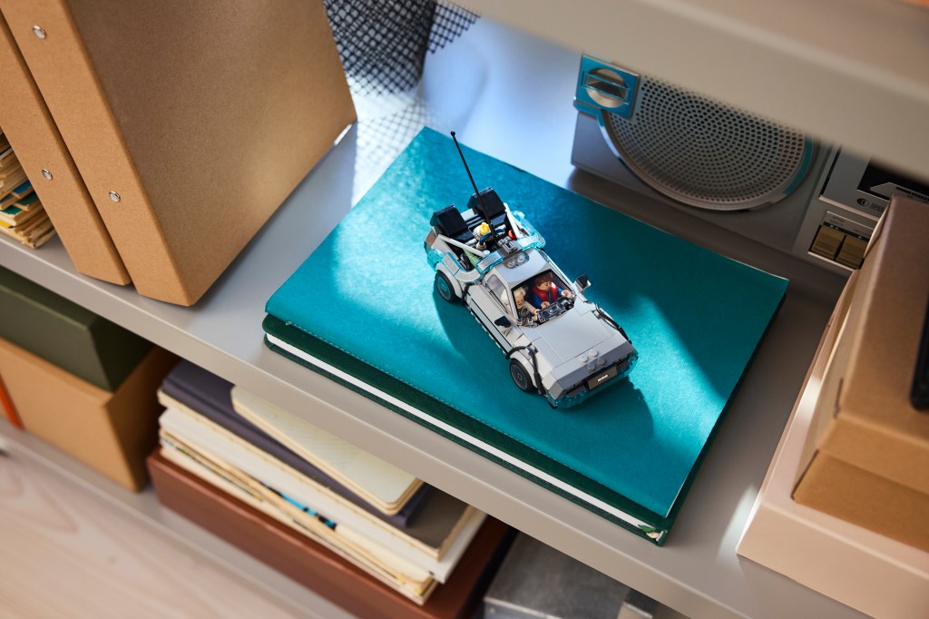 LEGO Speed Champions 77256 La Machine à remonter le temps de Retour vers le Futur