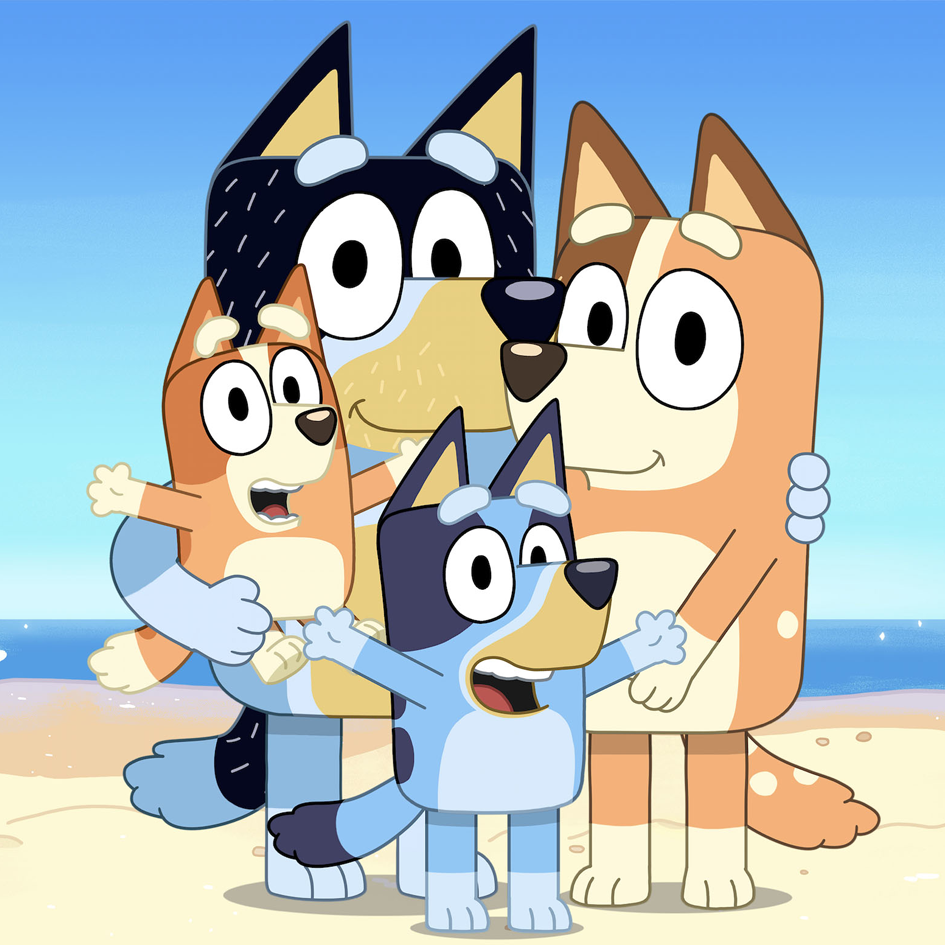 bluey famille série