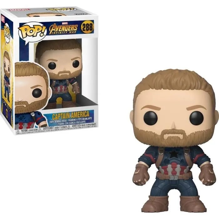 figurine captain america