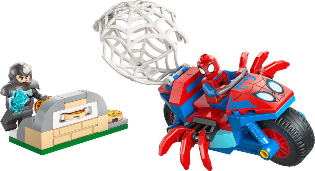 LEGO ǀ Marvel 11206 Spidey sur sa Moto contre Rhino