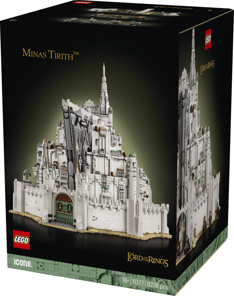 boîte LEGO Icons 11377 Le Seigneur des Anneaux : Minas Tirith