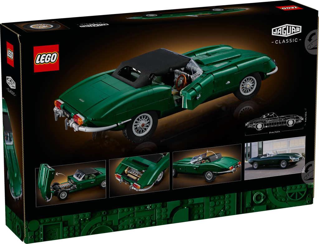 boîte LEGO Icons 11381 Jaguar E-Type