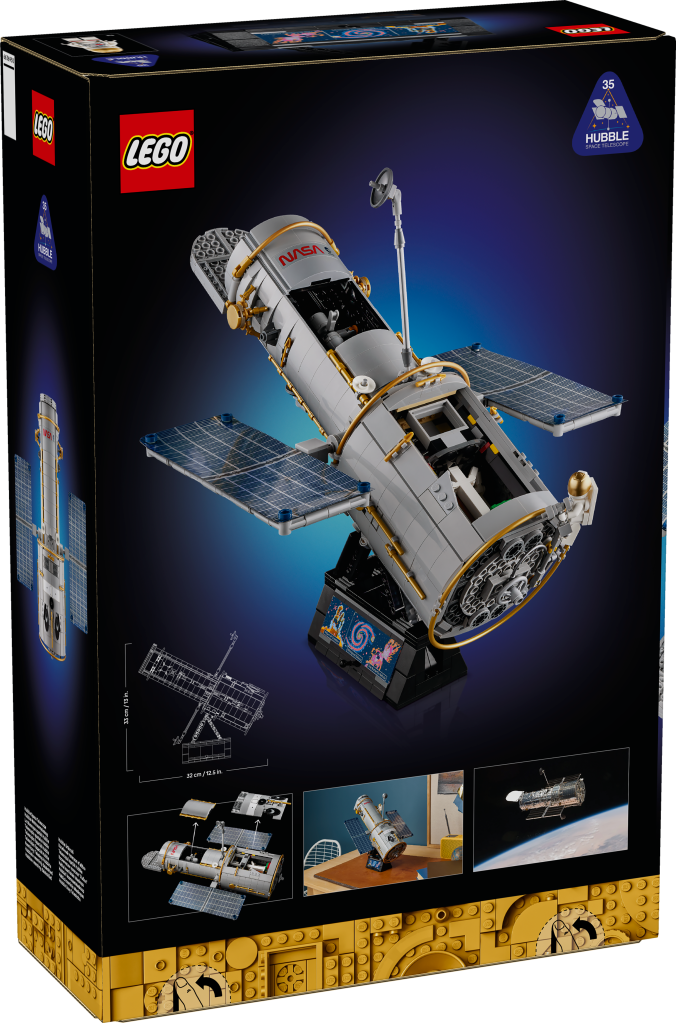 boîte LEGO Icons 11382 Le Télescope Spatial Hubble