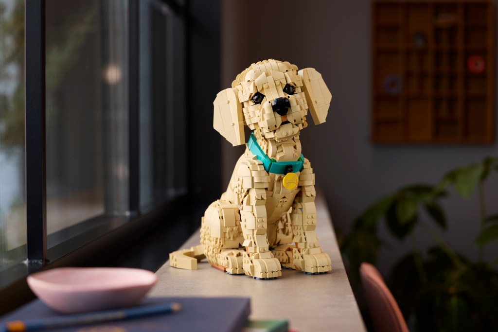 LEGO Icons 11384 Le Chiot Golden Retriever