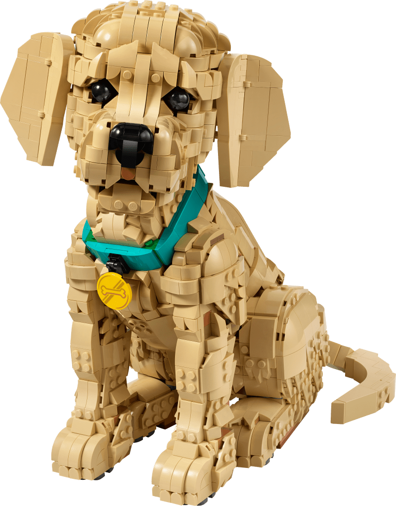 LEGO Icons 11384 Le Chiot Golden Retriever