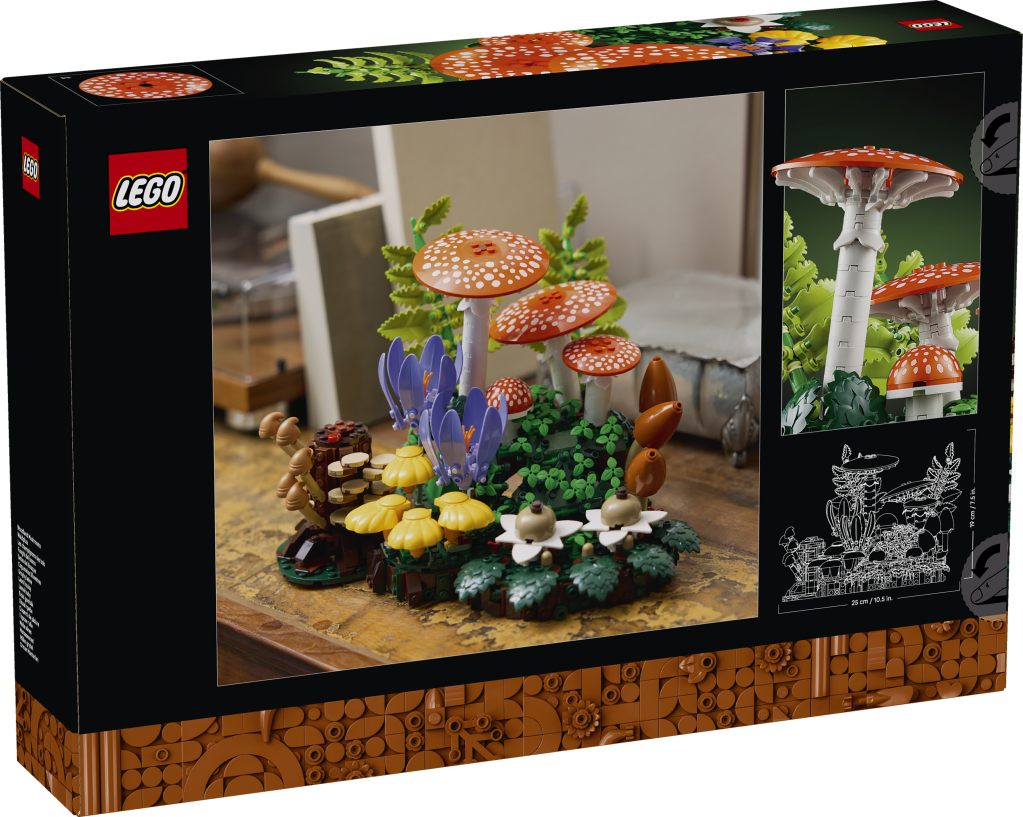 boîte LEGO Botanicals 11505 Les Champignons des Bois