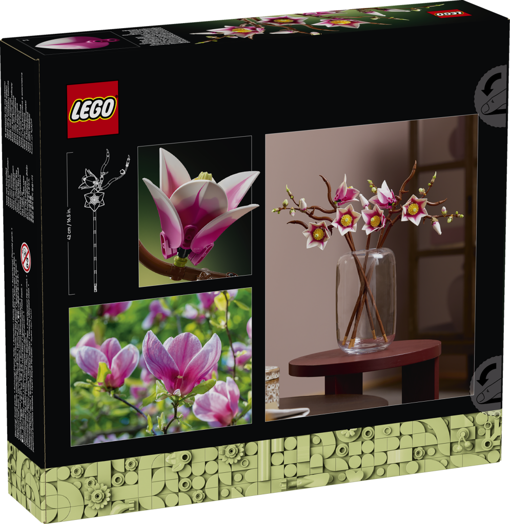 boîte LEGO Botanicals 11510 Branches de Magnolia