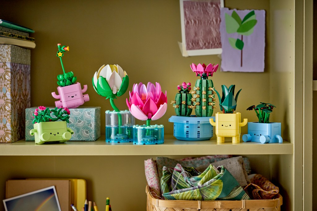 détails LEGO Botanicals 11511 Les Nénuphars