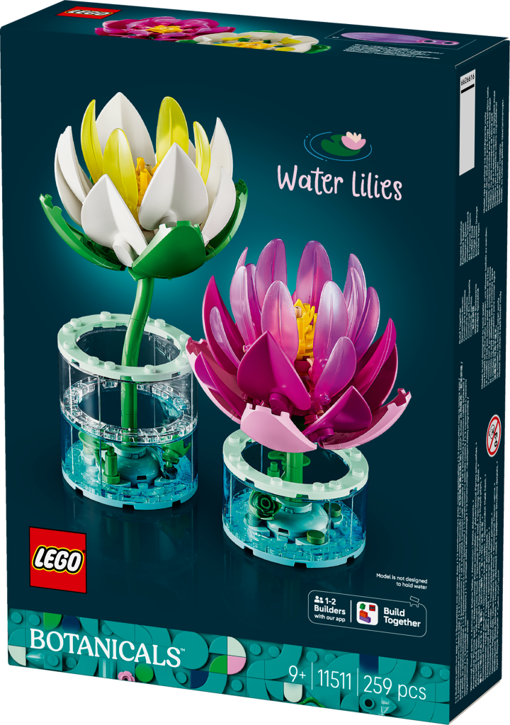 boîte LEGO Botanicals 11511 Les Nénuphars