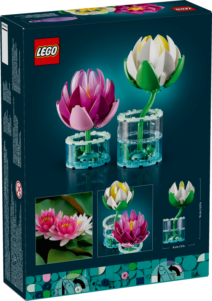 boîte LEGO Botanicals 11511 Les Nénuphars