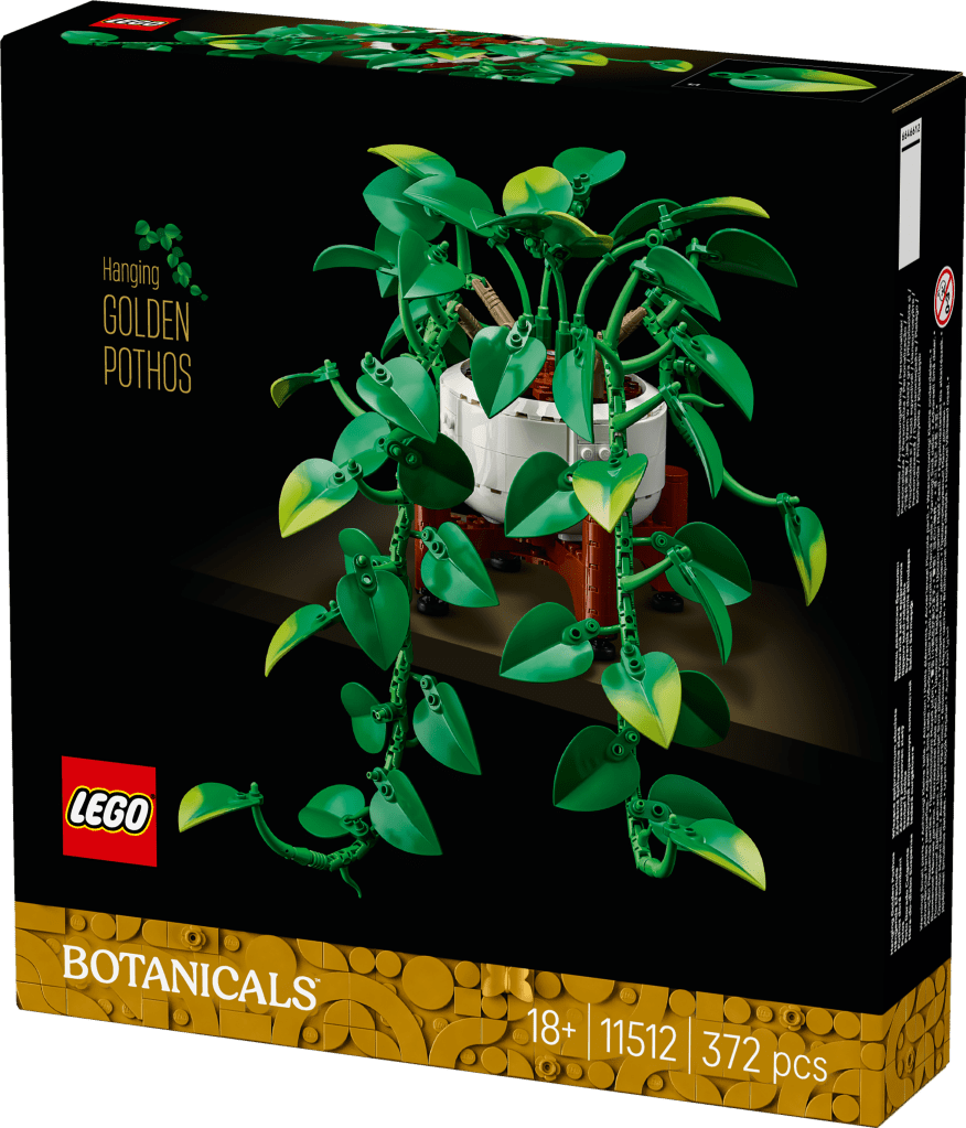 boîte LEGO Botanicals 11512 Pothos Doré Tombant