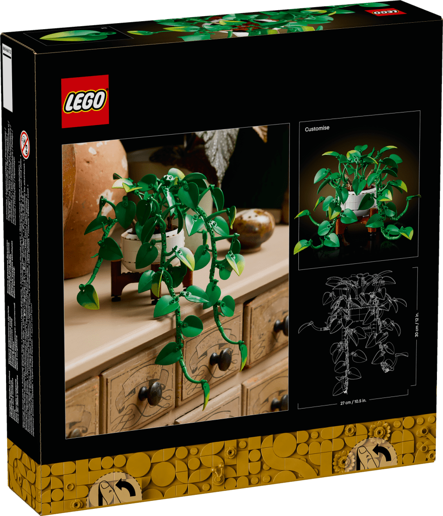 boîte LEGO Botanicals 11512 Pothos Doré Tombant