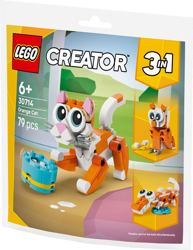 boîte LEGO Creator 30714 Le chat orange