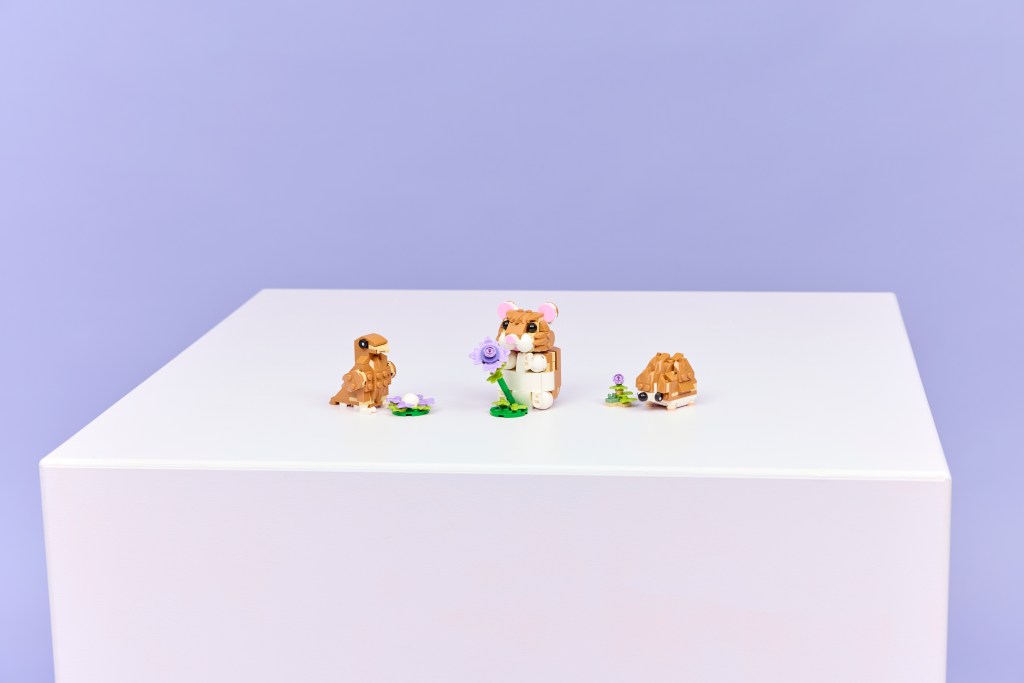 LEGO Creator 3-en-1 31376 L’Adorable Hamster et la Fleur