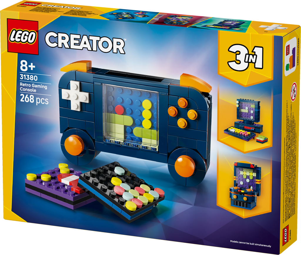 boîte LEGO Creator 3-en-1 31380 La Console de Jeu Rétro