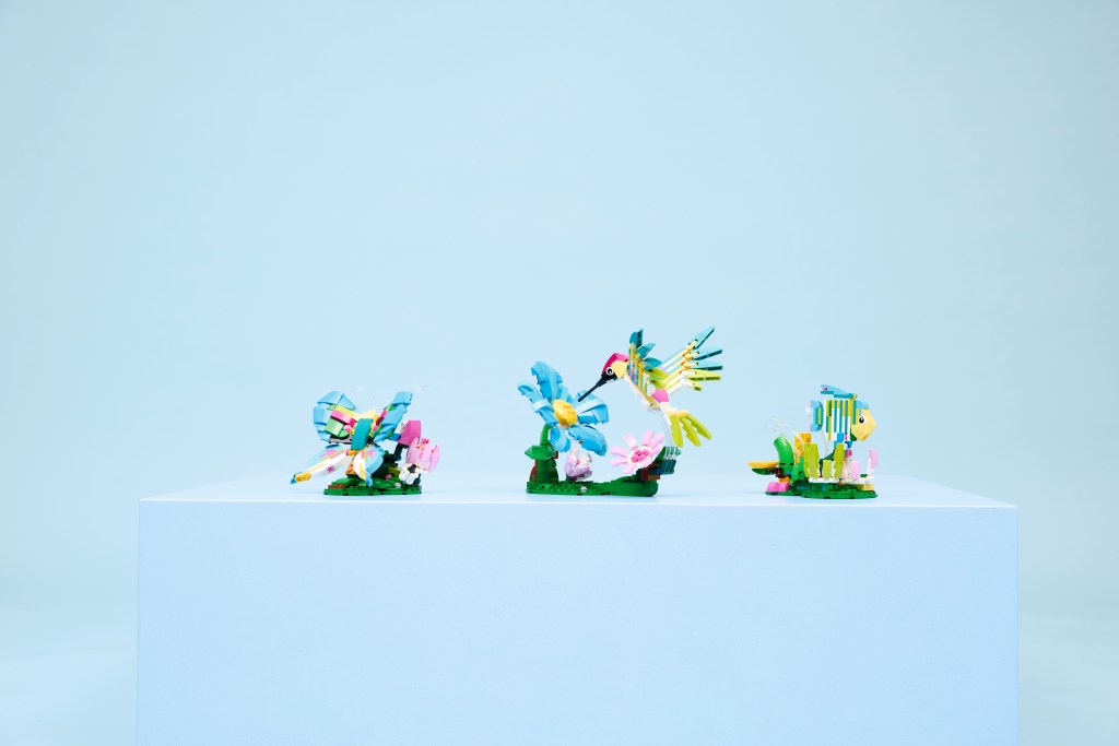 LEGO Creator 3-en-1 31384 Animaux Sauvages : le Colibri Coloré