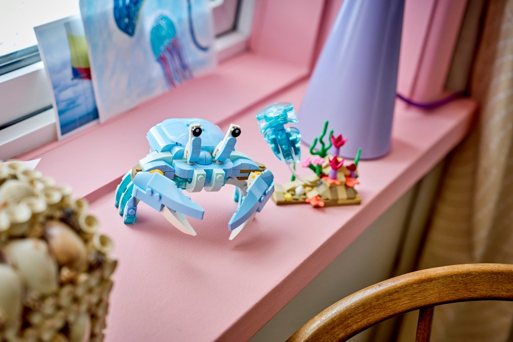 détails LEGO Creator 3-en-1 31385 Animaux Marins : les Beaux Dauphins