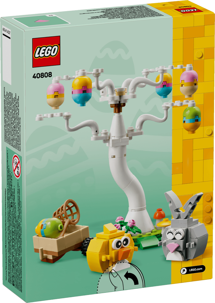boîte LEGO Iconic 40808 Le Lapin de Pâques et la Chasse aux Œufs