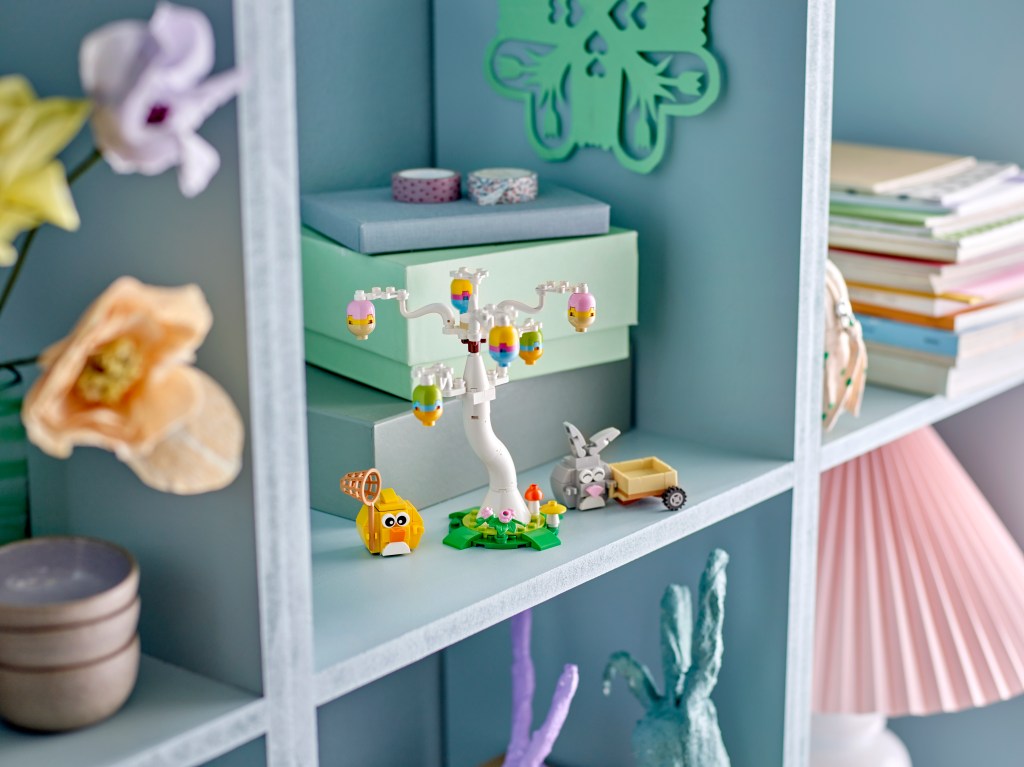 LEGO Iconic 40808 Le Lapin de Pâques et la Chasse aux Œufs