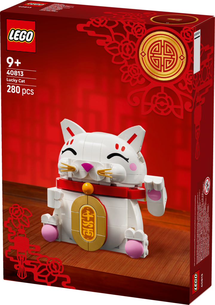 boîte LEGO Iconic 40813 Le Chat Porte-Bonheur