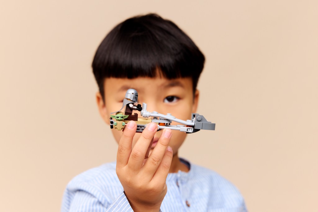 LEGO Star Wars 75436 – Le Speeder Bike du Mandalorien et Grogu