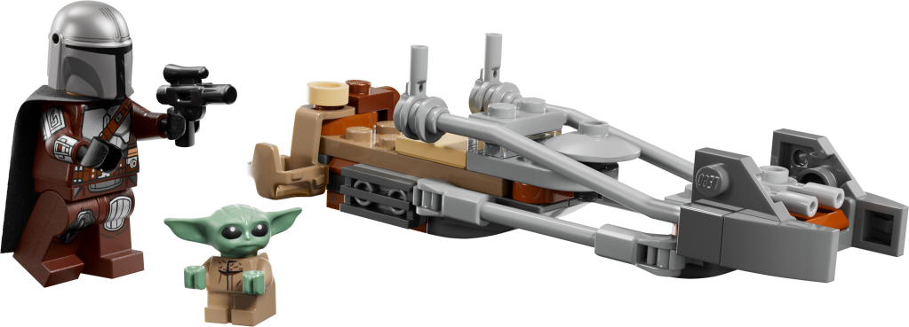 LEGO Star Wars 75436 – Le Speeder Bike du Mandalorien et Grogu