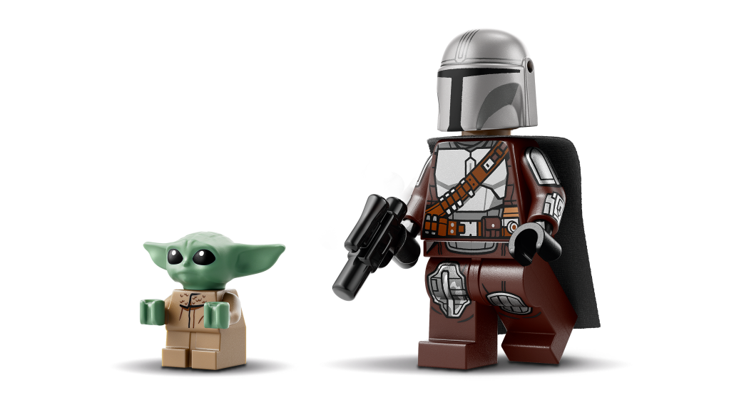 personnages LEGO Star Wars 75436 – Le Speeder Bike du Mandalorien et Grogu