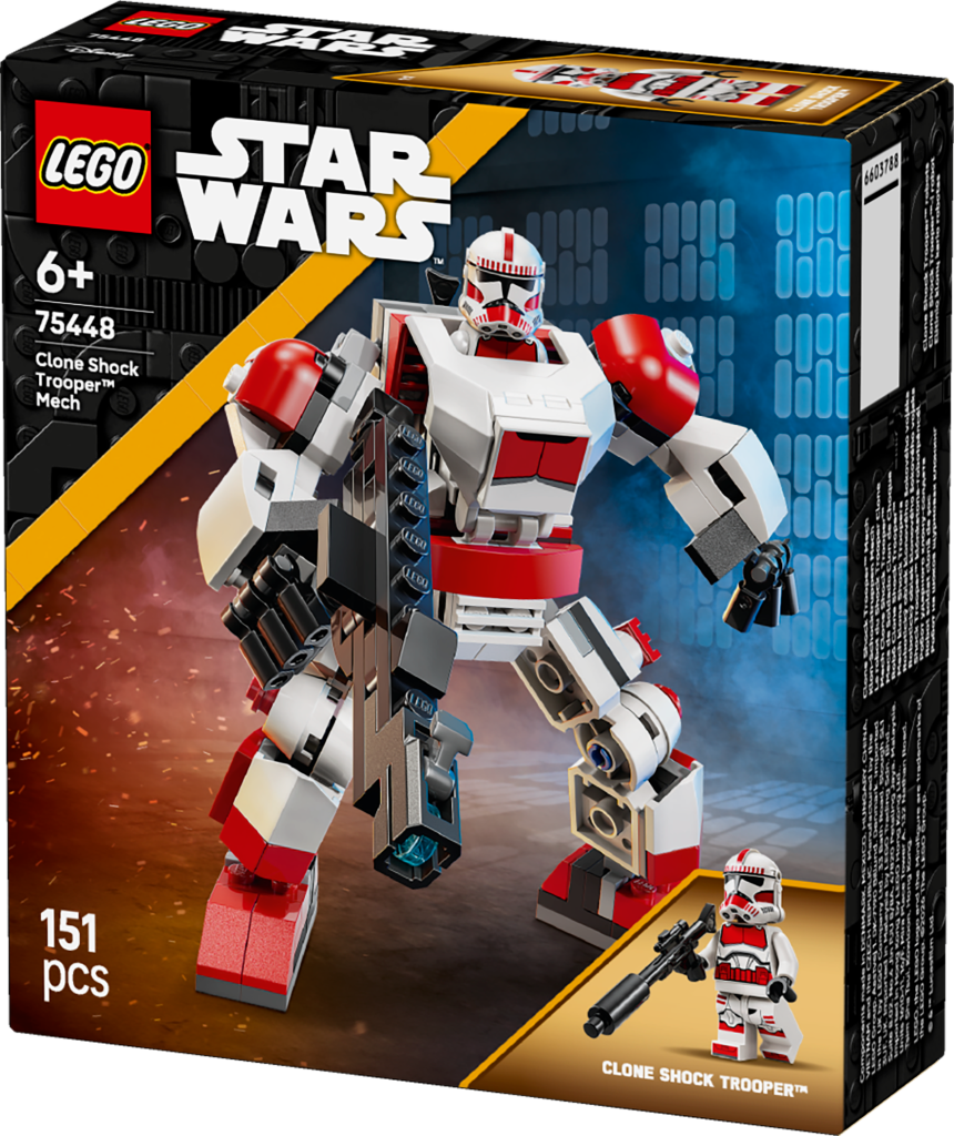 boîte LEGO Star Wars 75448 – Le robot du Shock Trooper Clone
