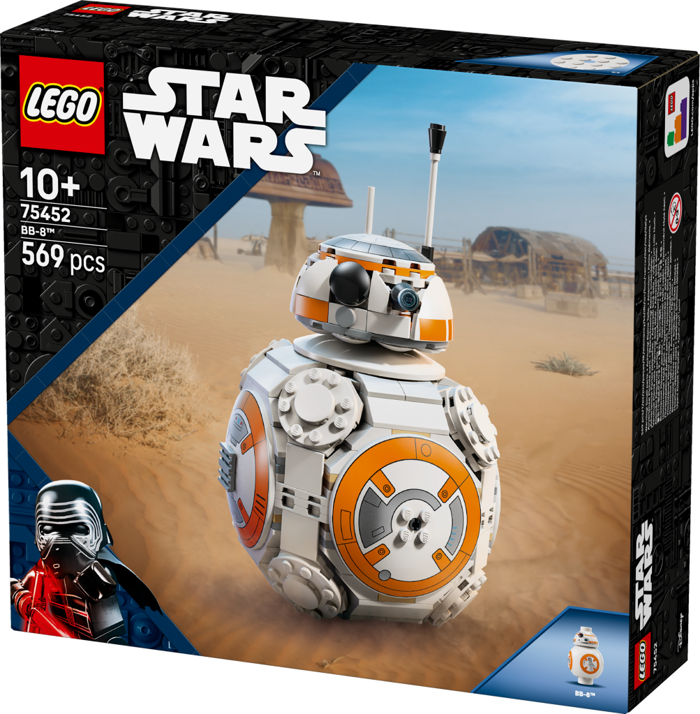 boîte LEGO Star Wars 75452 – Droïde astromécano BB-8