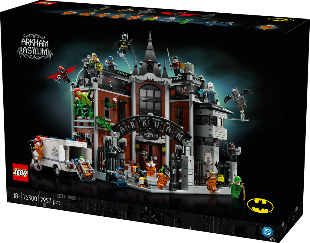 boîte LEGO DC Batman 76300 – Arkham Asylum