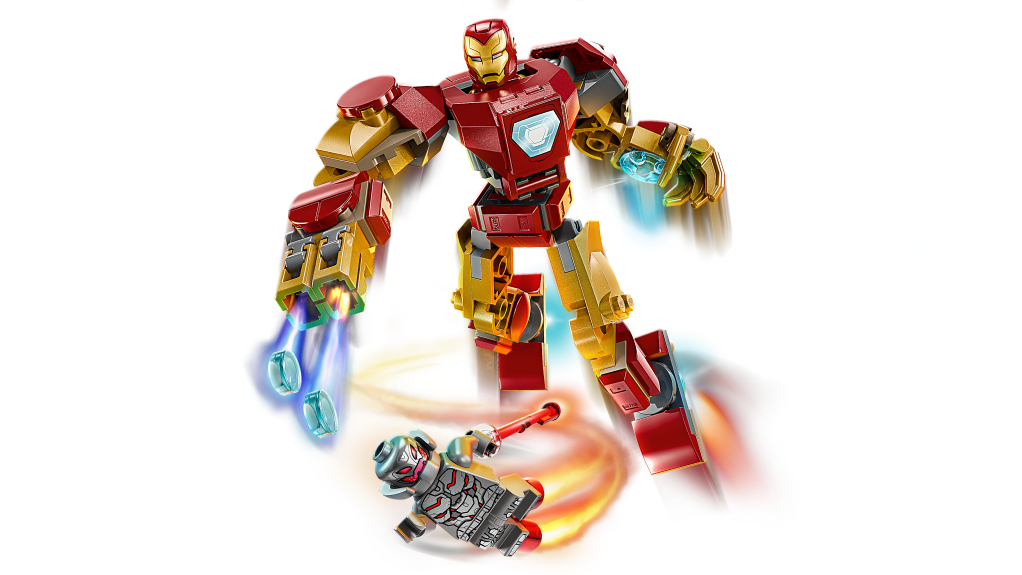 LEGO Marvel 76307 Le robot d’Iron Man contre Ultron