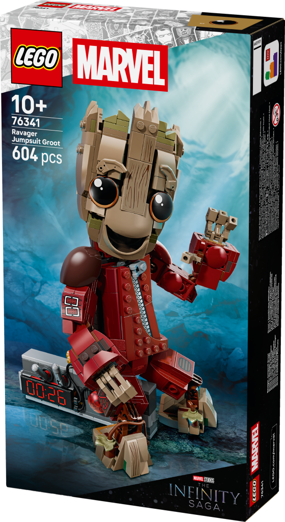 boîte LEGO ǀ Marvel 76341 Groot en Tenue de Ravageur