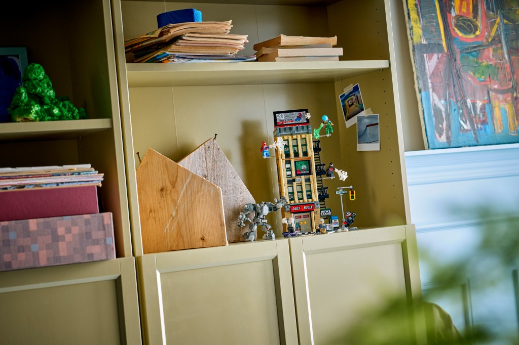 décoration LEGO ǀ Marvel 76342 Spider-Man contre Mystério : le Daily Bugle