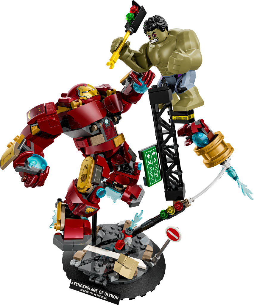 LEGO ǀ Marvel 76343 Le Combat Légendaire entre Hulkbuster et Hulk