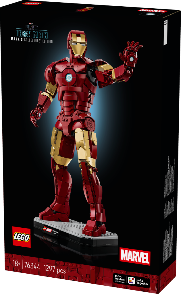 boîte LEGO ǀ Marvel 76344 Iron Man Mark 3 Édition Collector