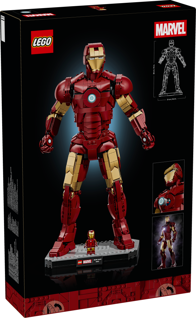 boîte LEGO ǀ Marvel 76344 Iron Man Mark 3 Édition Collector