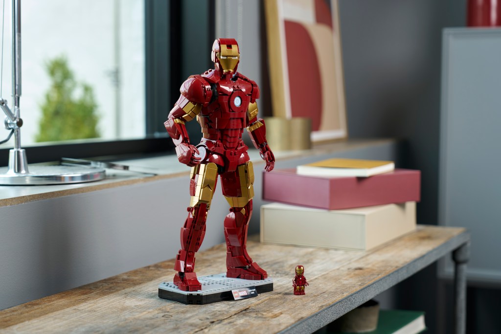 décoration LEGO ǀ Marvel 76344 Iron Man Mark 3 Édition Collector