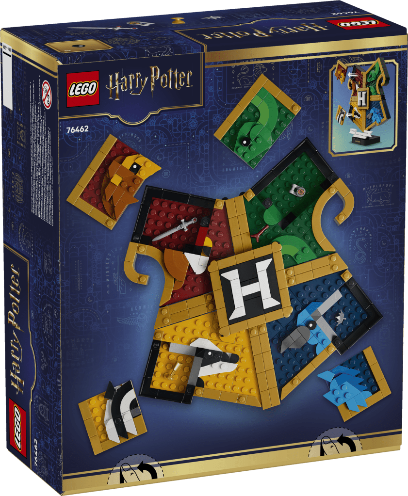 boîte LEGO Harry Potter 76462 Le Blason des Maisons de Poudlard